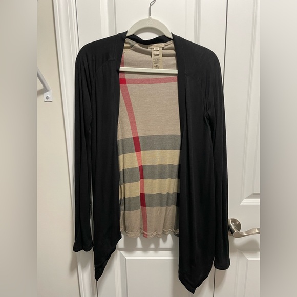 Excellent Condition Burberry Brit Nova Check Reversible Cardigan in XS - Picture 1 of 3